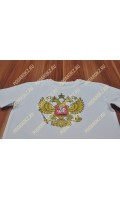 Печать на футболках сэндвич - герб России