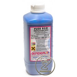 Эко сольвентные чернила Bordeaux FUZE Eco NR4S Cyan (голубой), 1000 ml